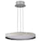 Nuvo Bandon, 20 Inch LED Pendant, Gray with Off White Wrap, Acrylic Lens 62/3021 - alternate 1
